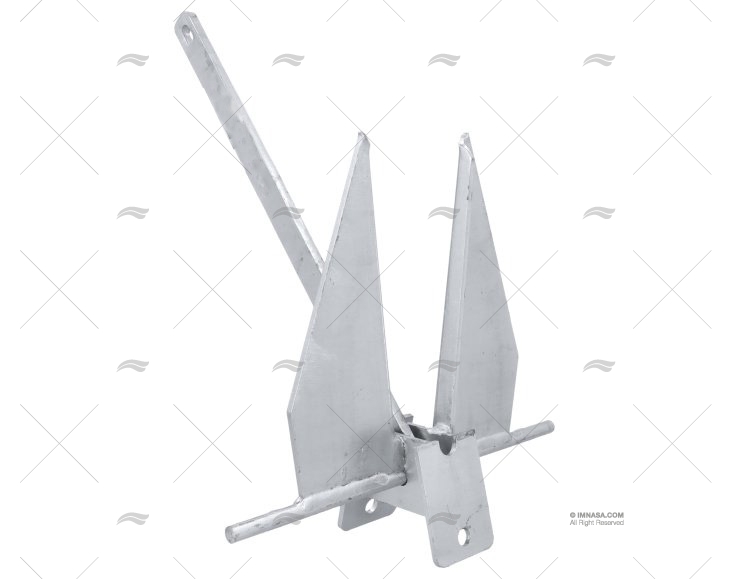 ÂNCORA TIPO DANFORTH GALVANIZADA 25kg
