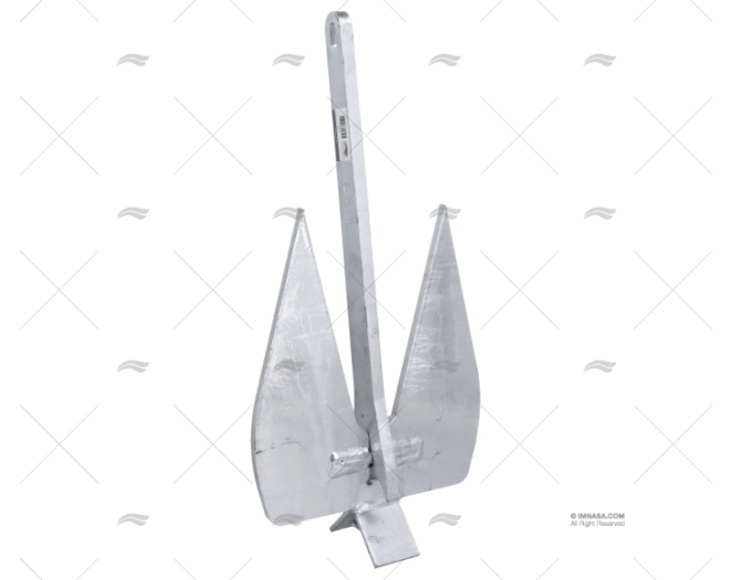 ÂNCORA PLANA JEP GALVANIZADA 20kg