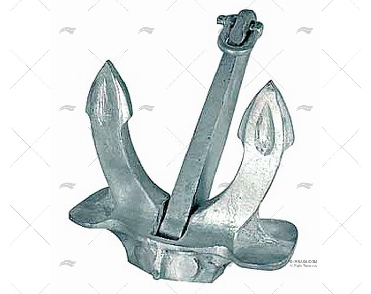 ANCHOR TYPE HALL GALVA 15kg ANCHOR TYPE HALL GALVA 15kg