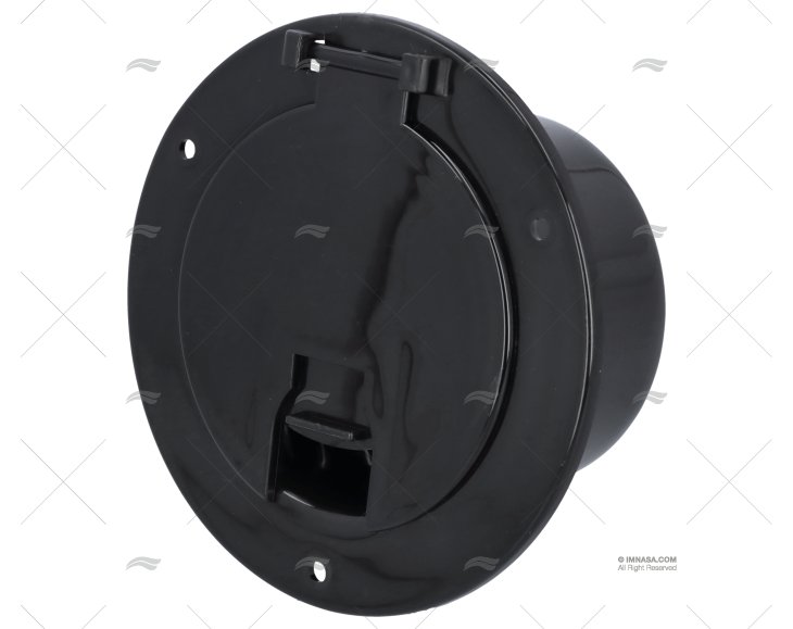 TAPA REGISTRO REDONDA GS NEGRA