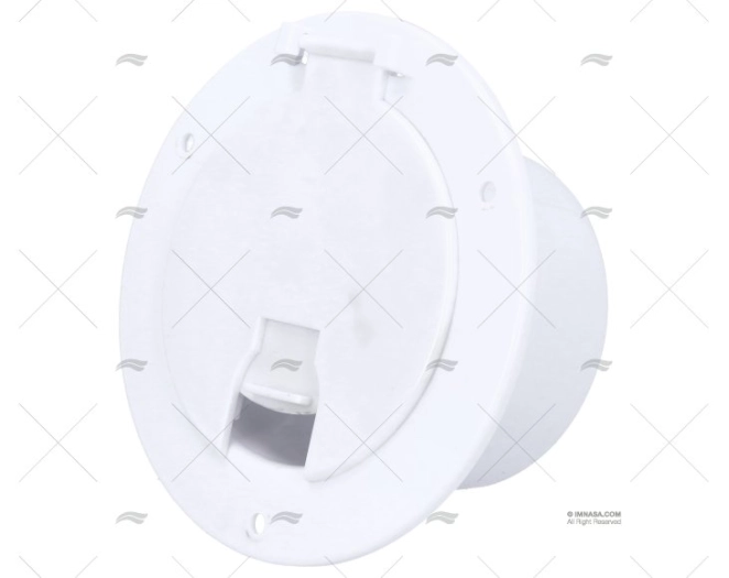 COPERCHIO PORTELLO DI ISPEZIONE ROTONDO GS BIANCO