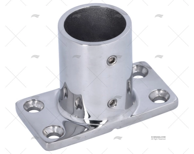 CASQUILHO DO LEME 90º RETANGULAR INOX SS 316 32mm