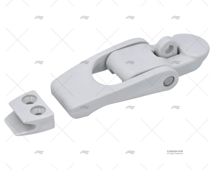 FECHO PLÁSTICO BRANCO 111mm
