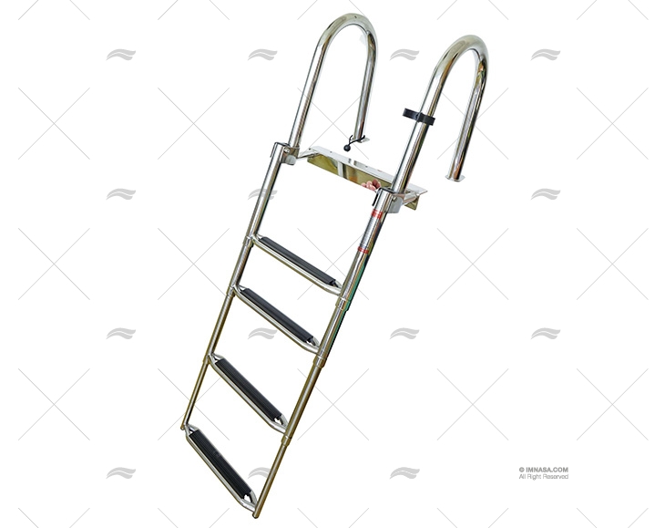 TELESC. DROP LADDER 4 STEPS WIDE W/GRIP