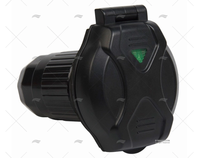 BASE ELETTR. POPPA MASCHIO 30A(50) LED NERA