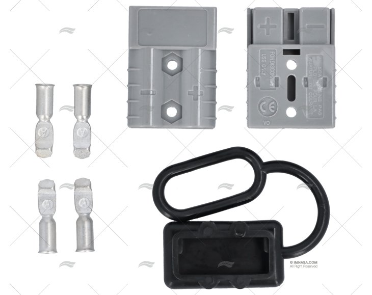 CONNETTORE QUICK 50A GRIGIO