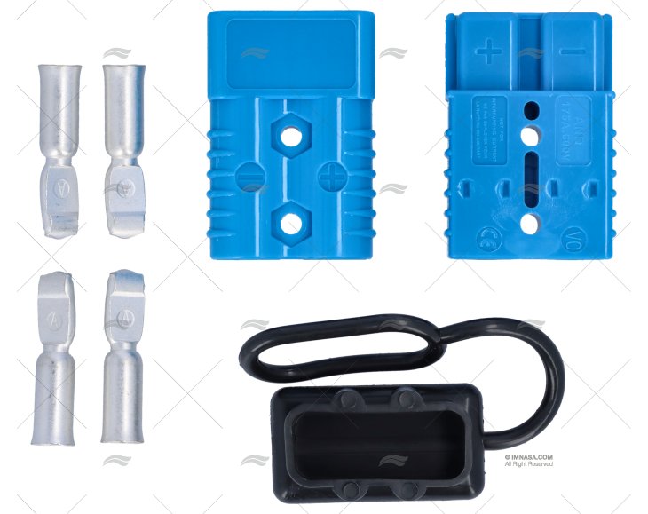 CONNETTORE QUICK 175A BLU