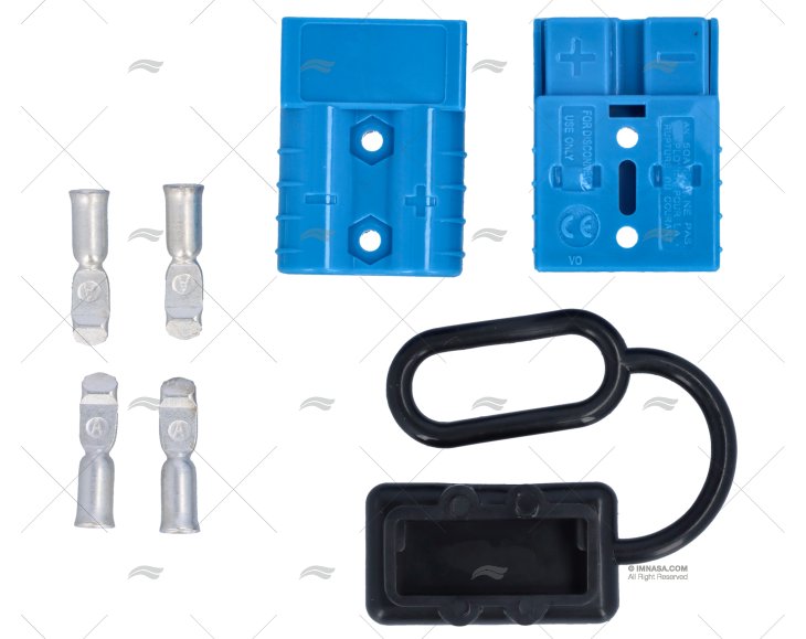 CONNETTORE QUICK 50A BLU