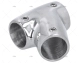 TINTEIRO 60º 22mm INOX FUND BASE T TUBO