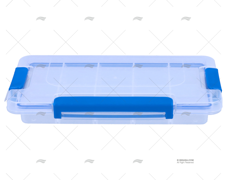 SCATOLA PORTAOGGETTI BLU 15C.23X12X3.7CM