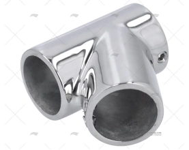 CASQUILHO DO LEME 60º 25mm INOX FUND BASE T TUBO