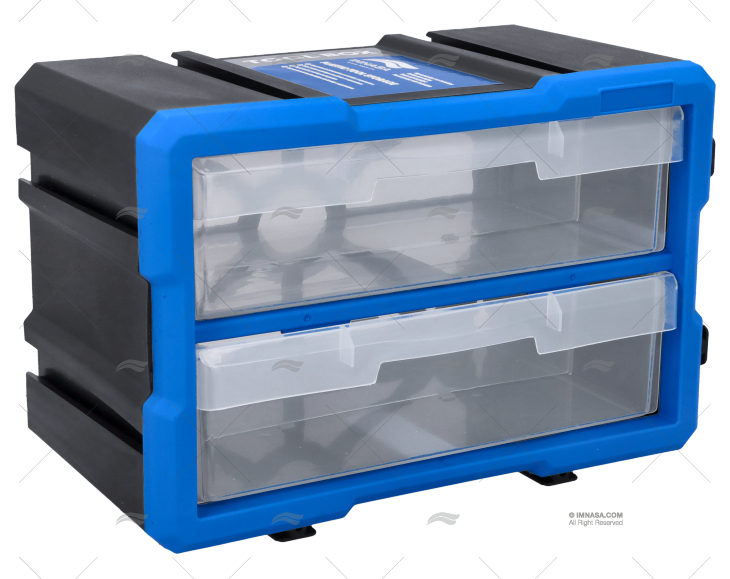 SCATOLA PORTAOGGETTI BLU 2C.29.5X19.5X16C