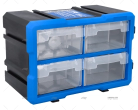 SCATOLA PORTAOGGETTI BLU 4C.29.5X19.5X16C