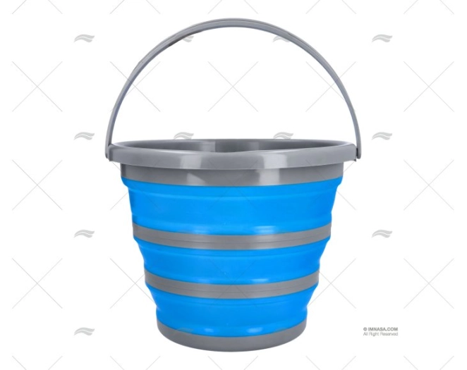 SEAU DÉPLIABLE 10L BLEU