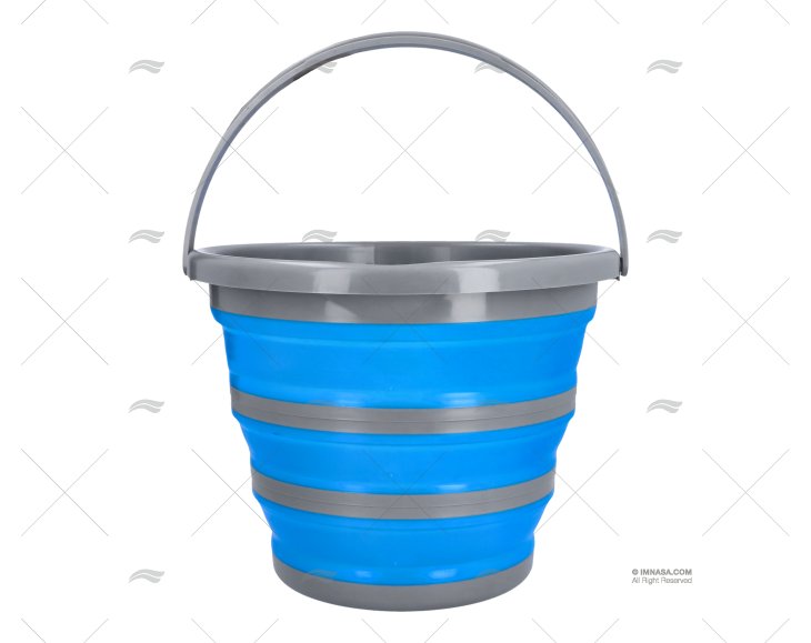 BUCKET FOLDABLE 10L BLUE