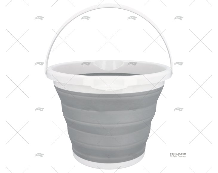 FOLDING BUCKET 10L GREY