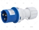 MALE POWER PLUG 230V 16A 3P 6h IP44