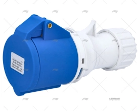 FICHA ELÉTRICA FÊMEA 230V 32A 3P 6h IP44