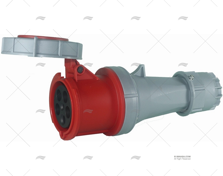 FICHA ELÉTRICA FÊMEA 400V 63A 5P 6h IP67