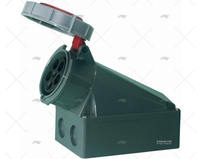 BASE ELECTRICA POPA HEMBRA 400V 63A 5P 6h IP 67