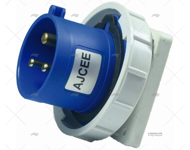 BASE ELÉTRICA. POPA MACHO 230V 16A 3P 6h IP6