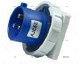 BASE ELÉCTRICA POPA MACHO 230V 32A 3P 6h IP6