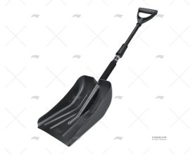 PÁ REMOVE-NEVE EXTENSÍVEL CINZA