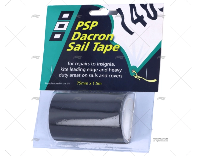 CINTA ADESIVA DACRON INSIGNIA PRETO PSP TAPES