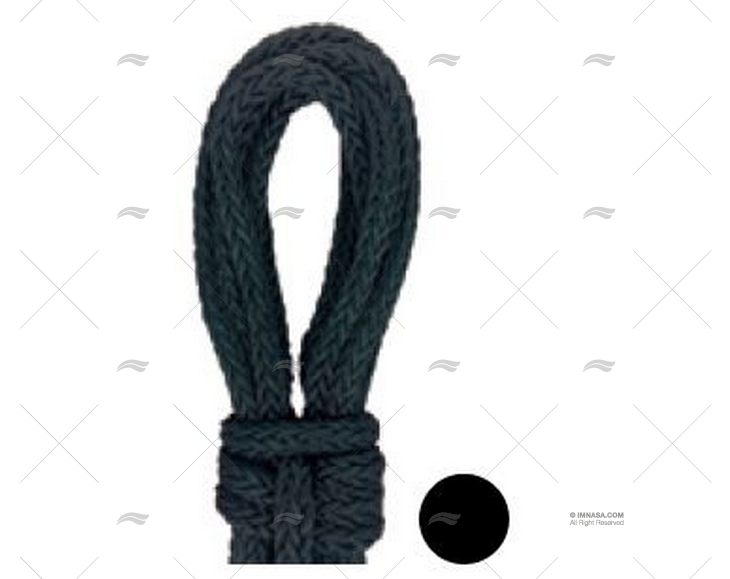HIGH STRENG. POL. ROPE BLACK SCANDOLA 12 MEYER