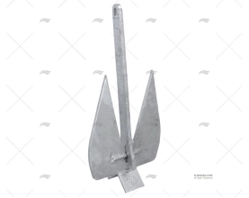 ÂNCORA LFF GALVANIZADA 6Kg LEWMAR