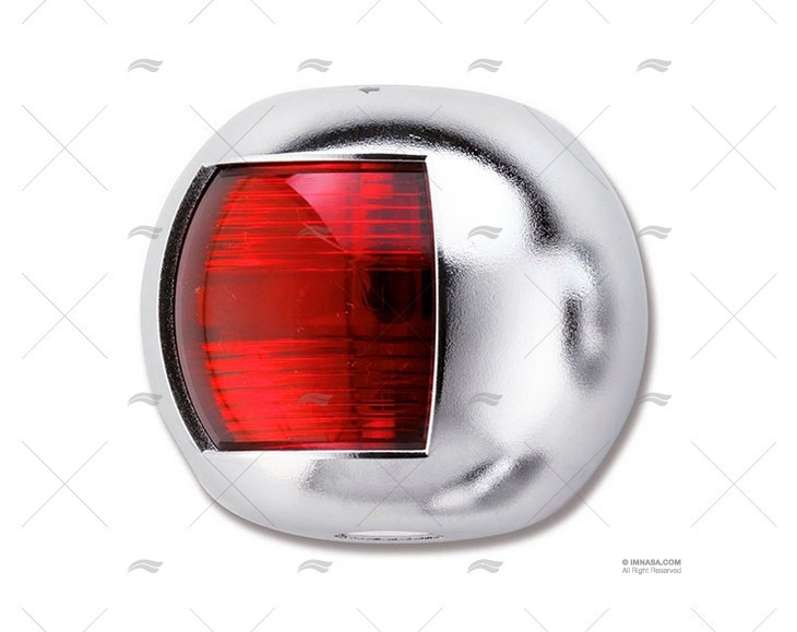 LUZ NAVEGAÇÃO  INOX BOMBORDO <12 m IMNASA