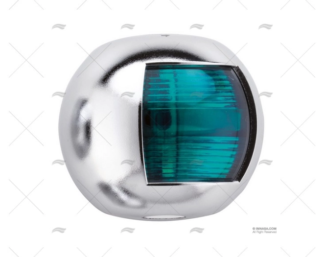 LUZ DE NAVEGAÇÃO ESTIBORDO INOX <12m IMNASA