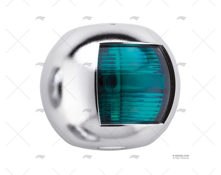 LUCE NAVIGAZIONE  INOX TRIBORDO <12 m IMNASA