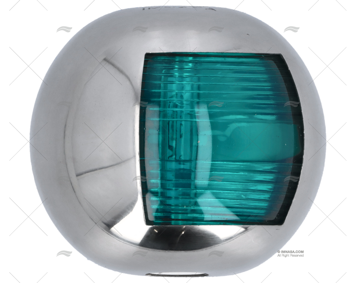 LUCE NAVIGAZIONE  INOX DRITTA <12 m IMNASA