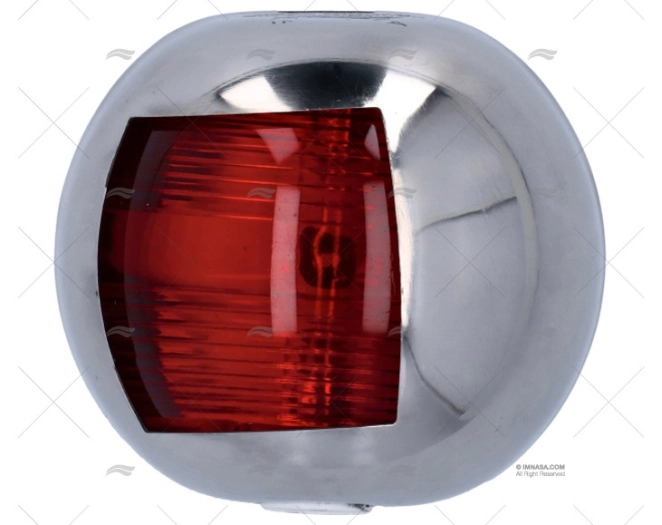 LUCE NAVIGAZIONE  INOX BABORDO <12 m IMNASA