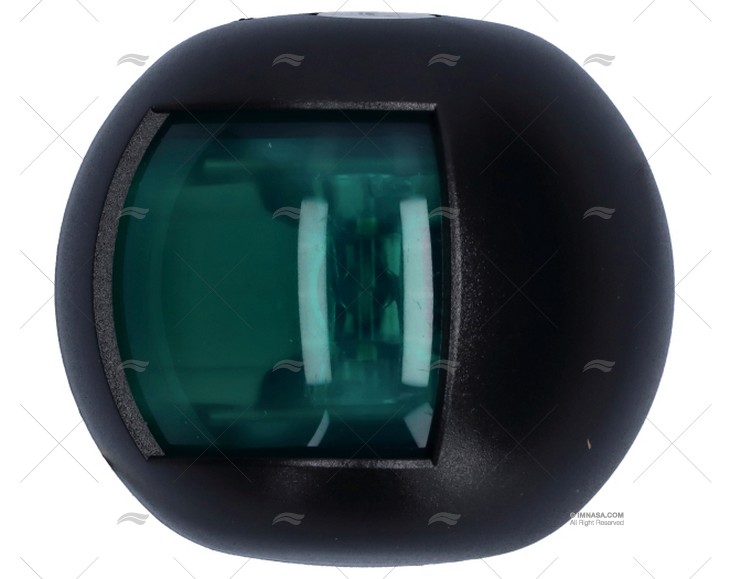 LUZ NAVEGAÇÃO LED PRETA ESTIBORDO <20 m IMNASA