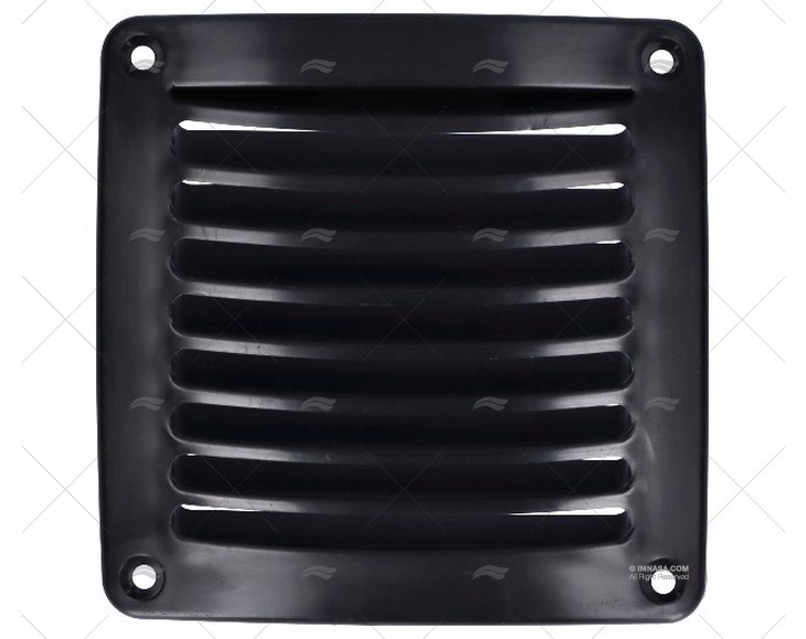 GRIGLIA ABS NERA 118X118mm
