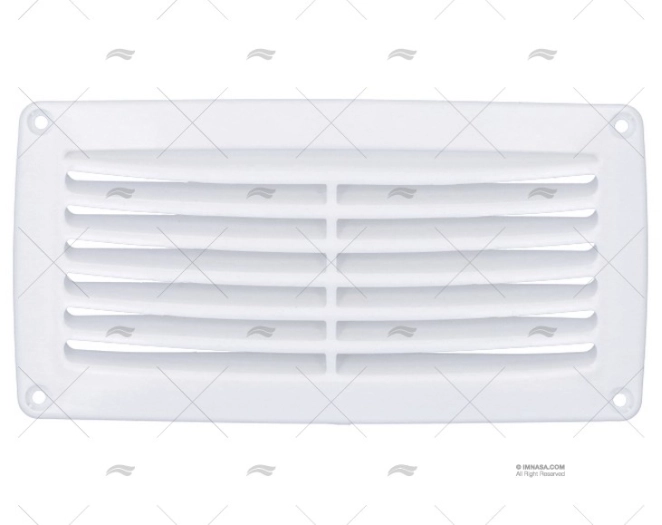 GRELHA ABS BRANCA 206X106mm