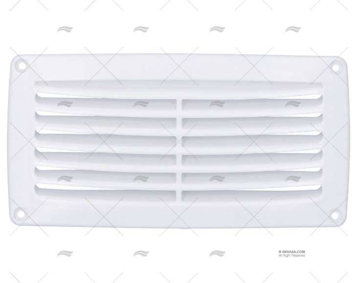 GRELHA ABS BRANCA 206X106mm