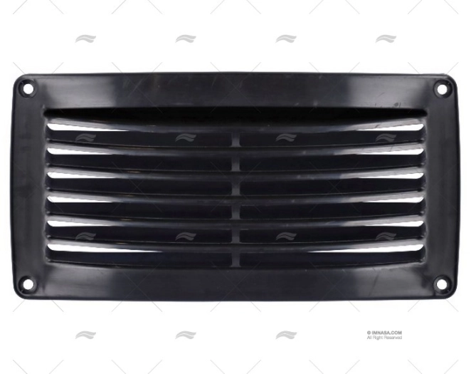 GRELHA ABS PRETO 206X106mm