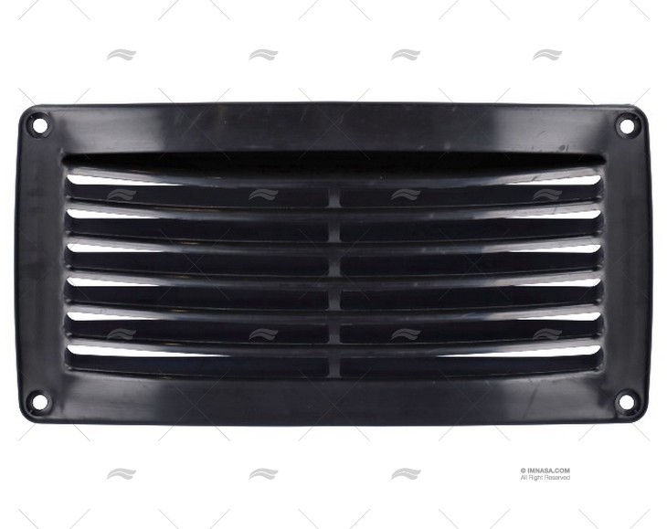 GRELHA ABS PRETO 206X106mm