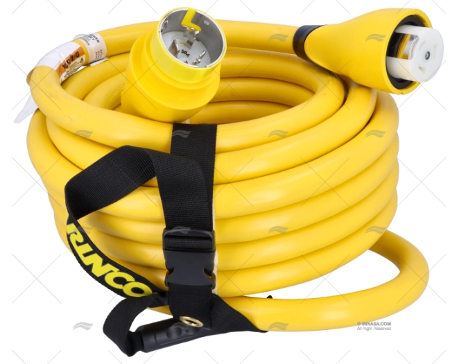 CAVO ISOLATO 50" H-M GIALLO 50A 125/2 MARINCO
