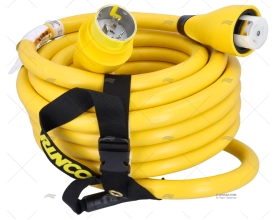EXTENSION CORD 50" F/M YELLOW 50A 125/25