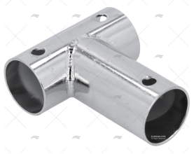 CASQUILHO DO LEME 90º 22mm INOX BASE T