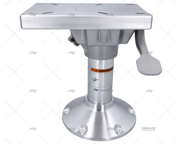 PIEDE FISSO  330mm B228 + BASE SEDIA SCORREVOLE IMNASA