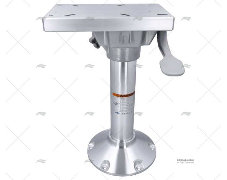 PEDESTAL 457mm B228 + PLATINE REGLABLE IMNASA