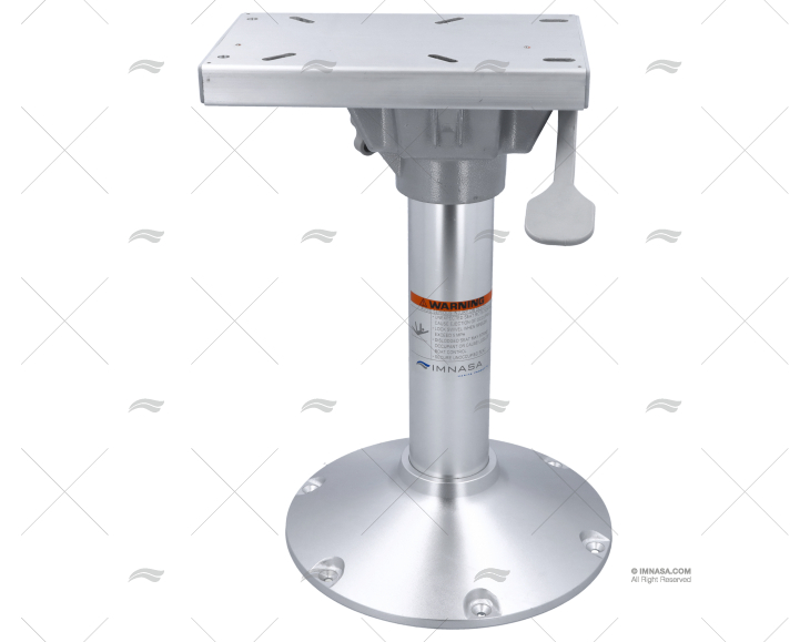 PEDESTAL 457mm B305 + PLATINE REGLABLE IMNASA
