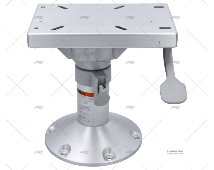 PIEDE SINGOLO MANETTA BASE 228 300-400mm+BASE C IMNASA