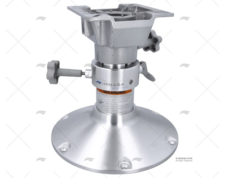 PIEDE SINGOLO MANETTA BASE 305 300-400mm+BASE S IMNASA