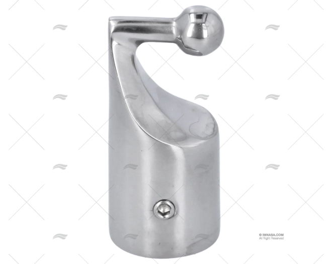 TERMINALE TENDALINO INOX L TUBO 25mm